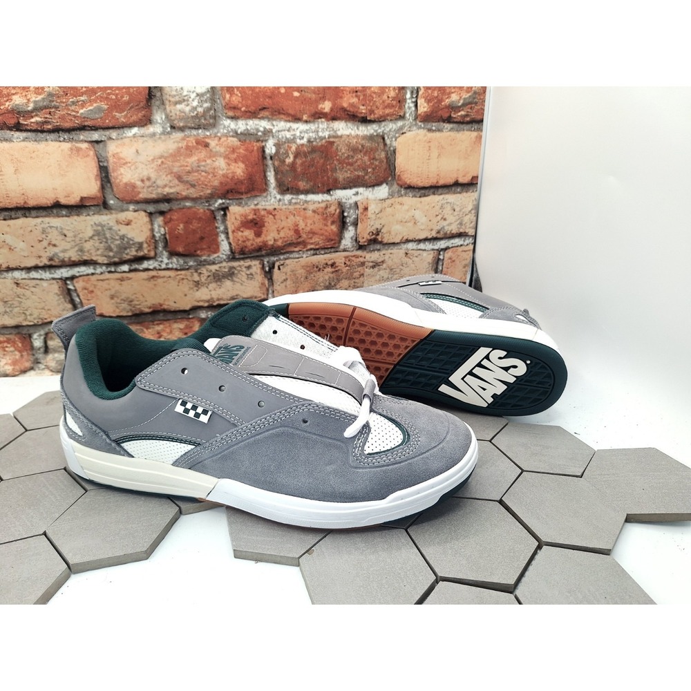 Vans Skate Mixxa 2024 Chunky Y2K Aesthetic Suede Green Grey Men's‎ Size 10 New